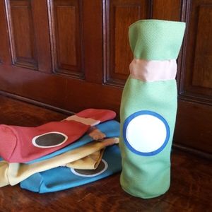 Aster and Sage textile lime green gift bag